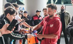 Galatasaray kafilesi Gaziantep'e gitti
