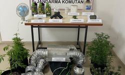 Samsun'da evinde kurduğu düzenekle uyuşturucu imal eden zanlı yakalandı