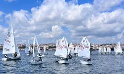 Tekirdağ'da Gençlik ve Spor Bayramı Yelken Yarışları yapıldı