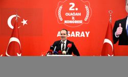 Yeniden Refah Partisi Genel Başkanı Erbakan, Aksaray'da partisinin il kongresine katıldı