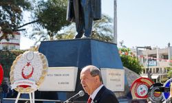 KKTC'de 19 Mayıs Atatürk'ü Anma, Gençlik ve Spor Bayramı törenlerle kutlandı