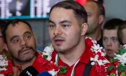 Avrupa Şampiyonası'nda ikinci olan özel sporcular, yurda döndü