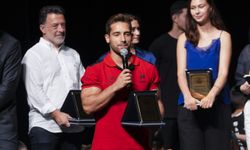 Başarılı milli cimnastikçiler Adem Asil, İbrahim Çolak ve Ahmet Önder ödüllendirildi