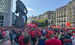 Belçika'da çalışanlar greve gitti