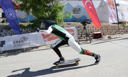 Dünya Kaykay İniş Şampiyonası, Erzincan'da başladı