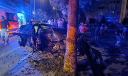 Kırklareli'nde ağaca çarpan otomobildeki bir kişi öldü