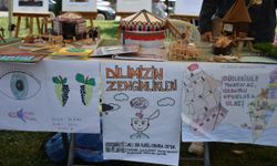 Sakarya'da "Dilimizin Zenginlikleri Projesi" kapsamında açılan sergi renkli görüntülere sahne oldu