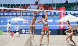 Dünya Plaj Voleybolu maçları Alanya'da başladı