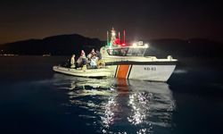 Fethiye açıklarında 33 düzensiz göçmen yakalandı