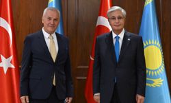Kazakistan Cumhurbaşkanı Tokayev, Ankara'da Türk yatırımcılarla bir araya geldi