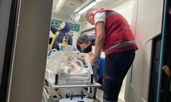 Muş'ta kalp damarında daralma olan bebek ambulans uçakla İstanbul'a gönderildi