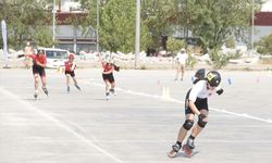 Tekerlekli Paten 1. Etap Yarışması'nda ilk gün müsabakaları tamamlandı