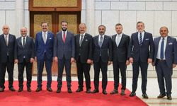 TOBB Başkanı Hisarcıklıoğlu, Suriye Cumhurbaşkanı Şara ile bir araya geldi: