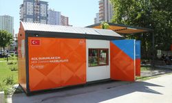 Parklara konulan "acil durum konteynerleri" hayat kurtaracak