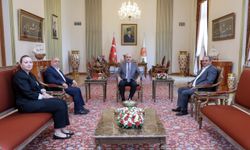 TBMM Başkanı Kurtulmuş, HAK-İŞ Genel Başkanı Arslan'ı kabul etti