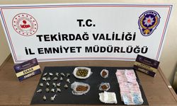 Tekirdağ'da uyuşturucu operasyonunda yakalanan 3 şüpheli tutuklandı