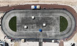 Karaman'da yapılan tekerlekli paten pistinde sporcular uluslararası yarışlara hazırlanacak