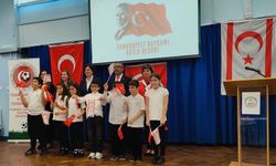 İngiltere Bülent Ecevit Türk Okulu’nda Cumhuriyet Coşkusu