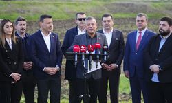 CHP Genel Başkanı Özel, Marmara Kapalı Ceza İnfaz Kurumu önünde konuştu: