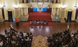 Klasik Türk müziği topluluğu 'Alla Turca Ornamenti' Guatemala'da konser verdi