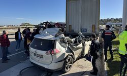 Sinop'ta otomobilin tıra çarptığı kazada bir kişi öldü