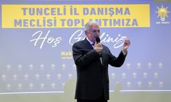TDT Aksakallar Konseyi Başkanı Yıldırım, Tunceli İl Danışma Meclisi Toplantısı'nda konuştu: