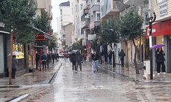 Kırklareli'de sağanak etkili oluyor