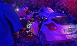 Afyonkarahisar'da beton mikseriyle çarpışan otomobilin sürücüsü hayatını kaybetti