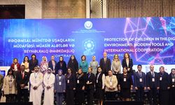 Bakan Göktaş, Bakü'de 'Dijital ortamda çocukların korunması' konferansında konuştu: