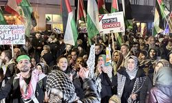 Berlin'de Filistin ile dayanışma gösterisi düzenlendi
