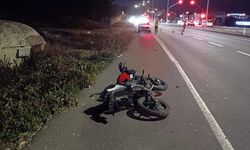 Bodrum'da devrilen motosikletteki 1 kişi öldü, 1 kişi yaralandı