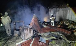 Bursa'da iki katlı evde çıkan yangın söndürüldü