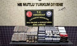 Bursa'da sigara kaçakçılığı operasyonunda 2 şüpheli yakalandı