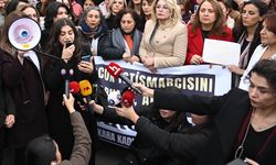 CHP, DEM ve EMEP'li kadın milletvekillerinden 'kadın cinayeti ve taciz' protestosu