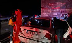 Çorum'da tırla çarpışan otomobilin sürücüsü öldü