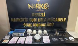 Denizli'de uyuşturucu operasyonunda yakalanan 22 kişi tutuklandı