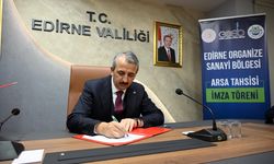 Edirne OSB'de Çinli firmanın yatırımında 1660 kişi istihdam edilecek