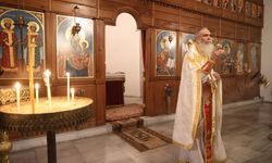 Edirne'de Bulgar Ortodoks Kilisesi'nde Noel ayini gerçekleştirildi