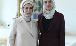 Emine Erdoğan, Suriye Cumhurbaşkanı Şara'nın eşi Latife El Durubi ile görüştü