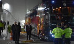 Galatasaray kafilesi Antalya'ya geldi