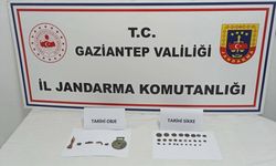 Gaziantep'te tarihi eser kaçakçılığı operasyonunda 3 şüpheli yakalandı