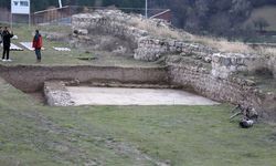 Hadrianopolis Antik Kenti'nde zemini mozaiklerle süslenmiş kabul salonu gün yüzüne çıkarıldı
