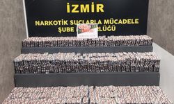 İzmir'de 55 bin 552 uyuşturucu hap ele geçirildi