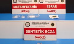 Kahramanmaraş'ta uyuşturucu operasyonunda yakalanan şüpheli tutuklandı