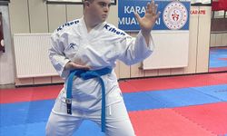 Karateyle hayatına artı değer katan down sendromlu genç yeni başarılar peşinde