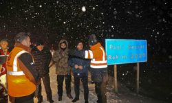 Kars Valisi Ziya Polat, karla mücadele çalışmalarını yerinde inceledi