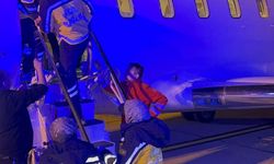 Kars'ta solunum sıkıntısı çeken bebek ambulans uçakla Ankara'ya sevk edildi