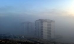 'Kilit kavşak' Kırıkkale'de sis etkili oldu