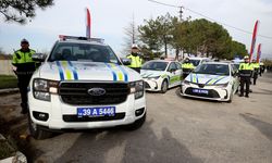 Kırklareli'nde yeni polis araçları hizmete alındı