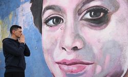 Mattia Ahmet Minguzzi'nin babası, oğlunun duvara çizilen portresini görmek için Edirne'ye geldi